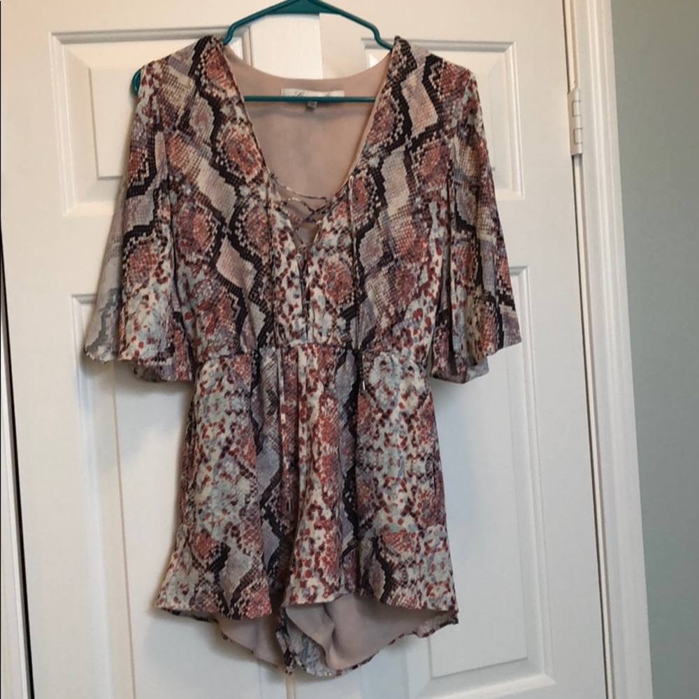 Lovers + Friends romper xs